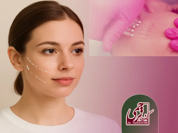 لیفت صورت با نخ